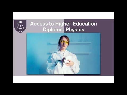 Access to Higher Education Physics (Online study)