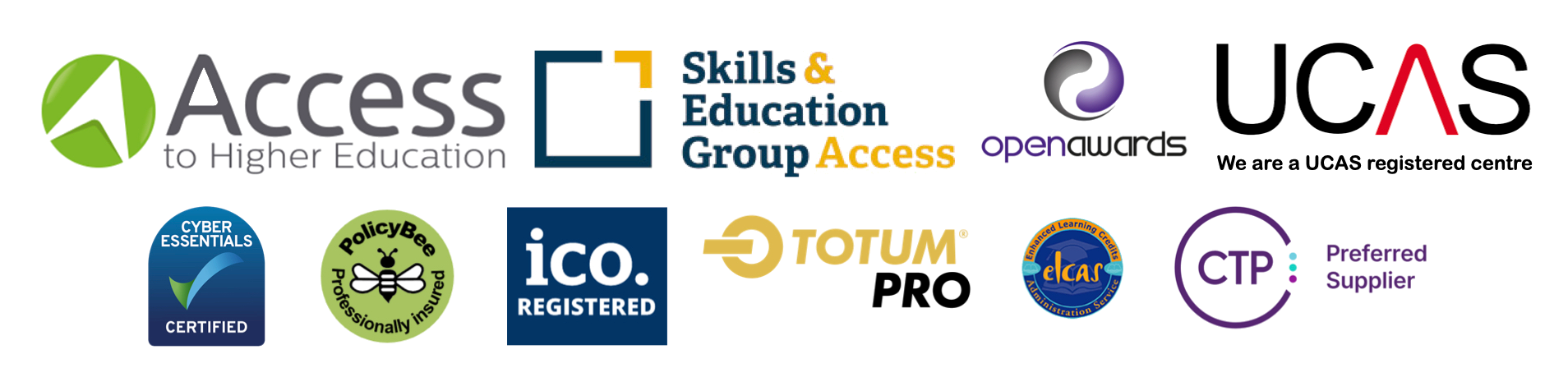 Access to Higher Education Logos
