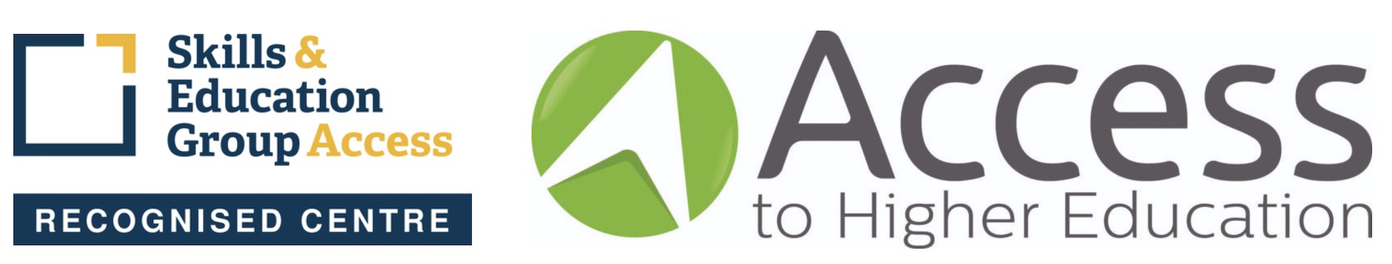 Access to Higher Education Diploma and Skills and Education Diploma Logos