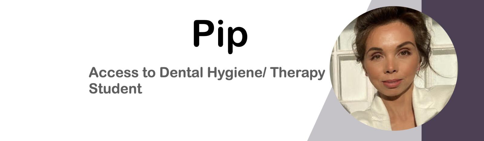 Pip access to Dental Hygiene and therapy front cover