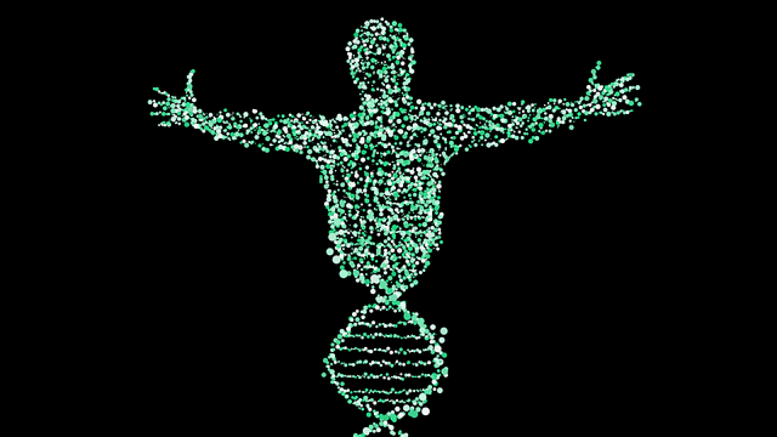 A man made from DNA