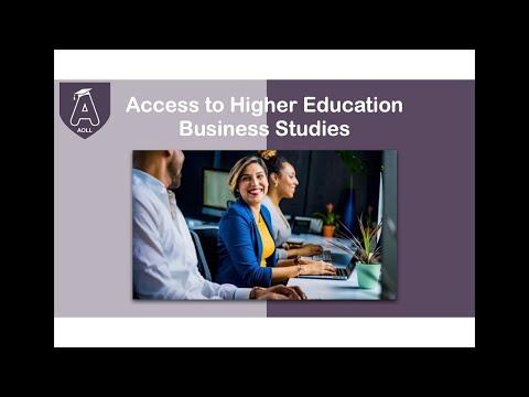 Access course - Access to Higher Education Business (Online study)