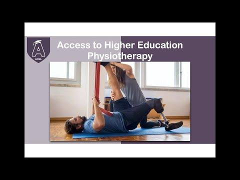 Access course - Access to Higher Education Physiotherapy (Online study)