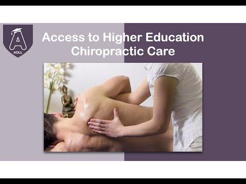 Access course -  access to higher education Chiropractic Care (Online Study)