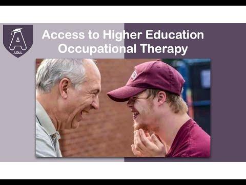 Access to Higher Education Occupational Therapy (Online study)