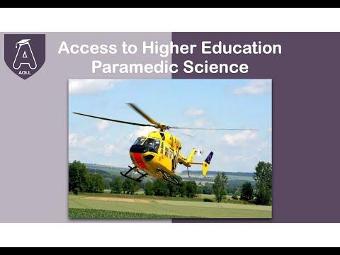 Access to Higher Education Paramedic Science (Online study)
